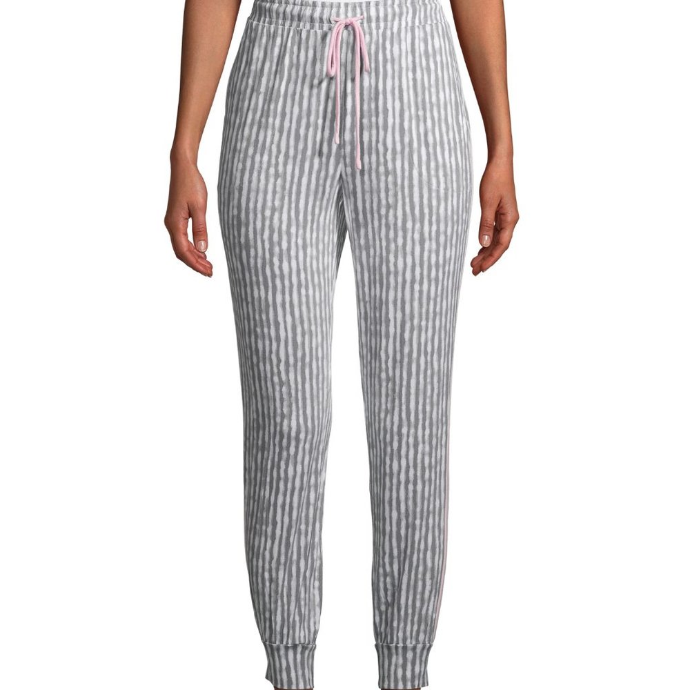 Secret Treasures Tie Dye Stripe Sleep Joggers Plus